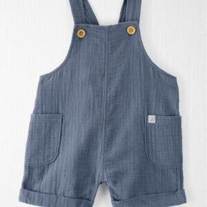 Organic Cotton Gauze Overalls